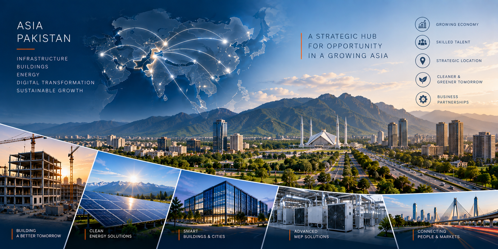 Mecsol Pakistan engineering, technology, energy and infrastructure opportunities across Pakistan and Asia