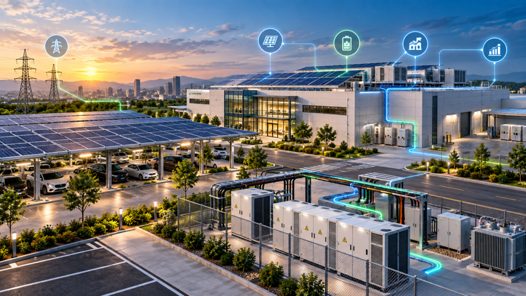 Integrating Solar, Energy Storage and Smart Energy Management